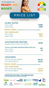 Price list - FLU Campaign